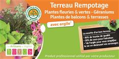 terreau rempotage+Argile